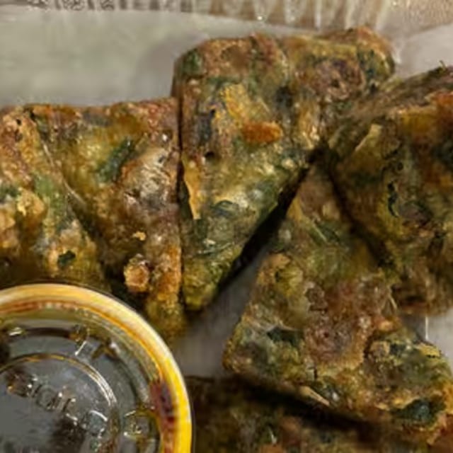 Chive Cake.